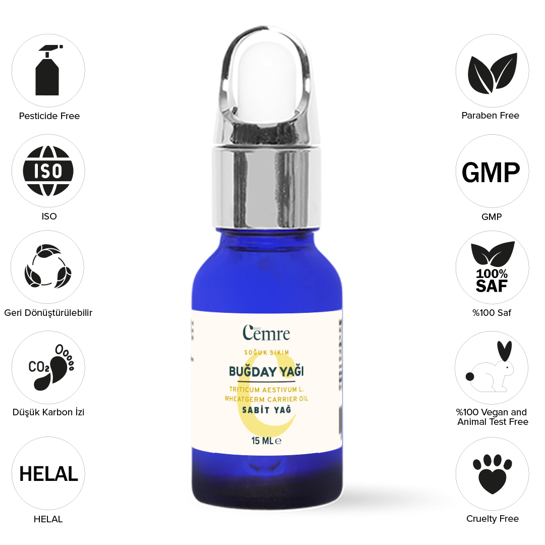 TOPTAN 6 lı Buğday Özü Yağı 15 Ml