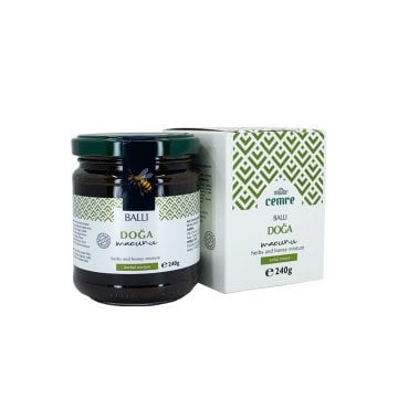 Doğa Macun Ballı Bitkisel Karışım 240 Gr/ Soğuk Algınlığı/ Grip/ Nezle/ Astım Bronşit İçin Kullanılabilir