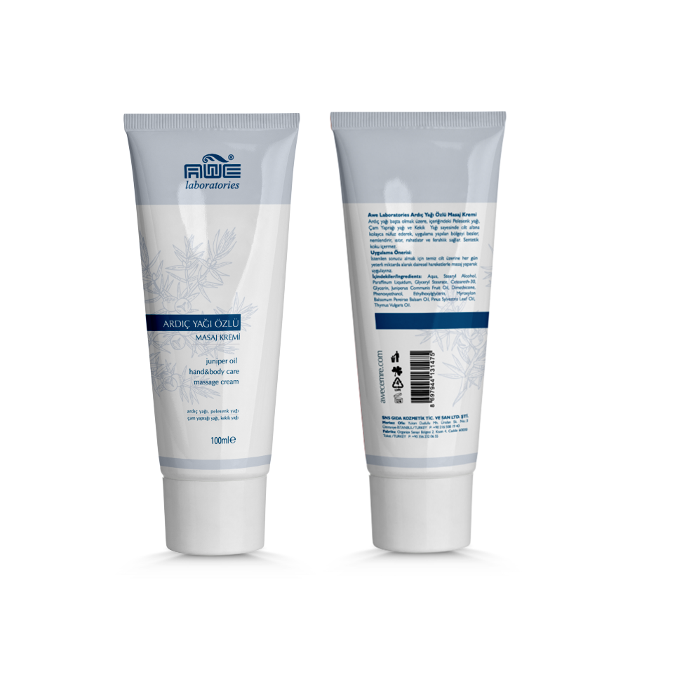 Ardıç Yağı Özlü Masaj Kremi 100 ml