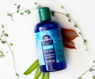 Inforce Duş Jeli - Eucalyptus (Ferahlatıcı Okaliptus Aromalı) 250 ml