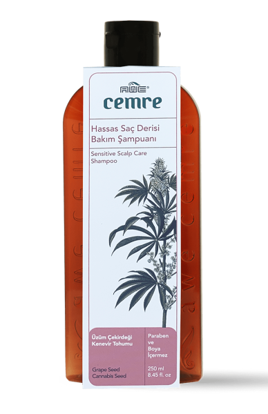 Hassas Saç Derisi Bakım Şampuanı/ Kuruluk, Kaşıntı, Kepek İçin Doğal Şampuan/ 250 ML