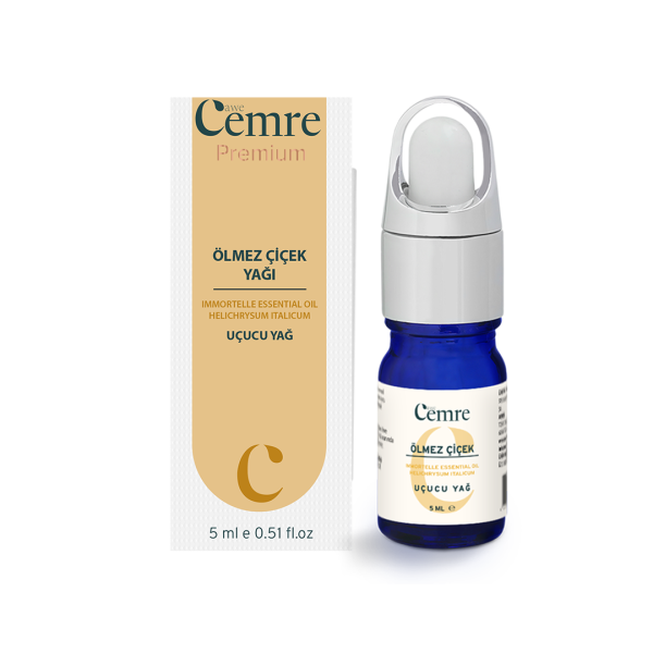 Ölmez Çiçek %100 Saf Uçucu Yağı 5 Ml  Kırışıklık Karşıtı, Hassas Cilt Koruyucu Altın Otu Yağı
