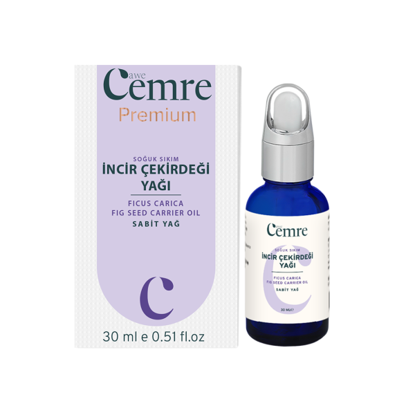İncir Çekirdeği Yağı 30 Ml %100 Saf Soğuk Sıkım