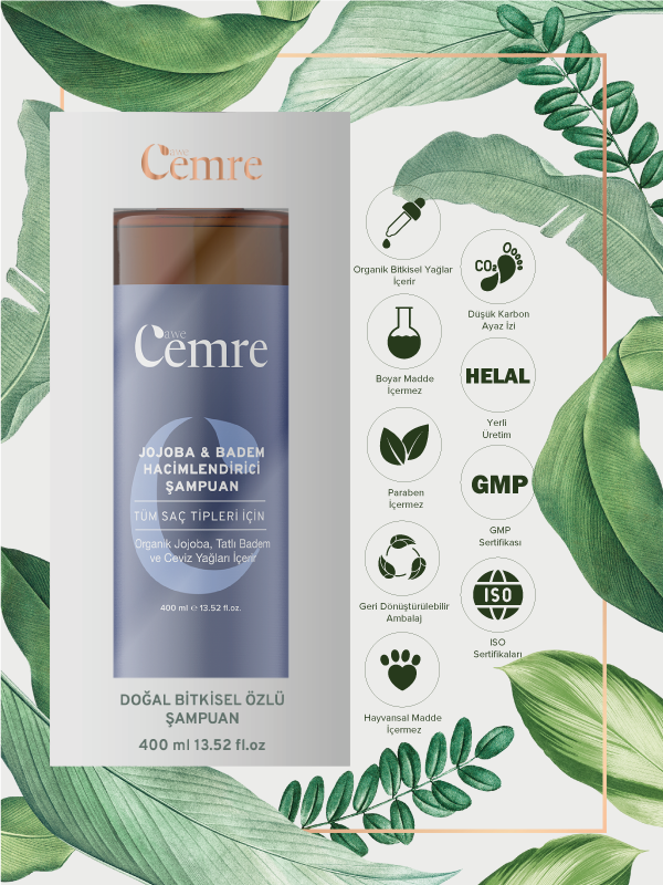 TOPTAN Jojoba & Badem Hacimlendirici Şampuanı 400 ml