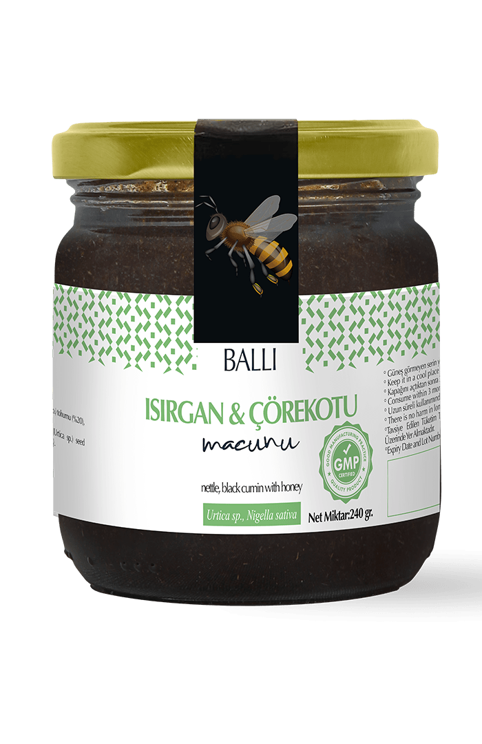 Isırgan+Çörekotu Macun / 240 gr