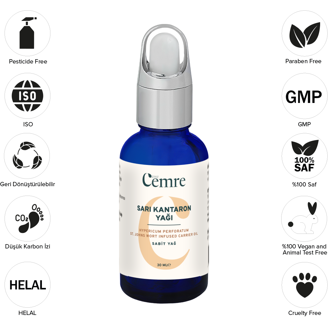 TOPTAN 6 lı Kantaron Yağı 30 Ml