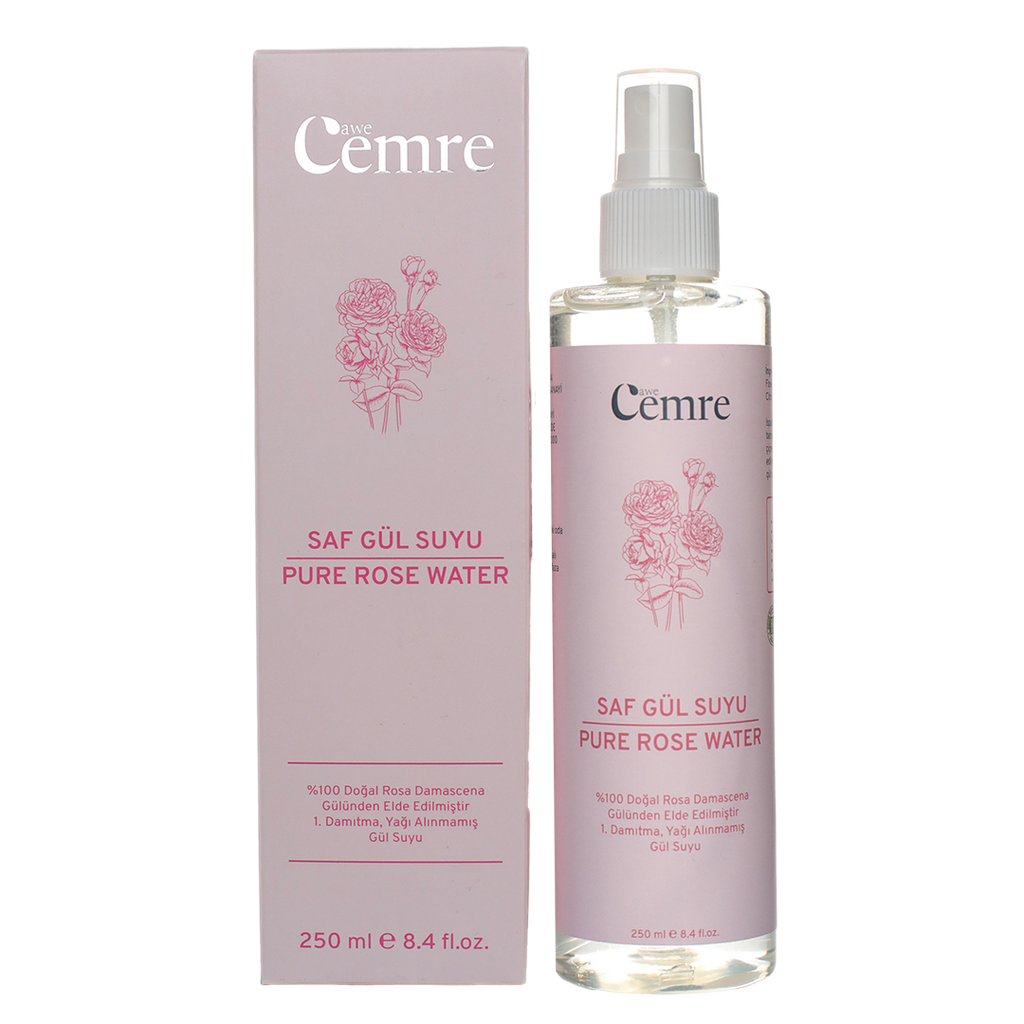 GÜL SUYU 250 ML (YAĞI ALINMAMIŞ 1. DİSTİLASYON)