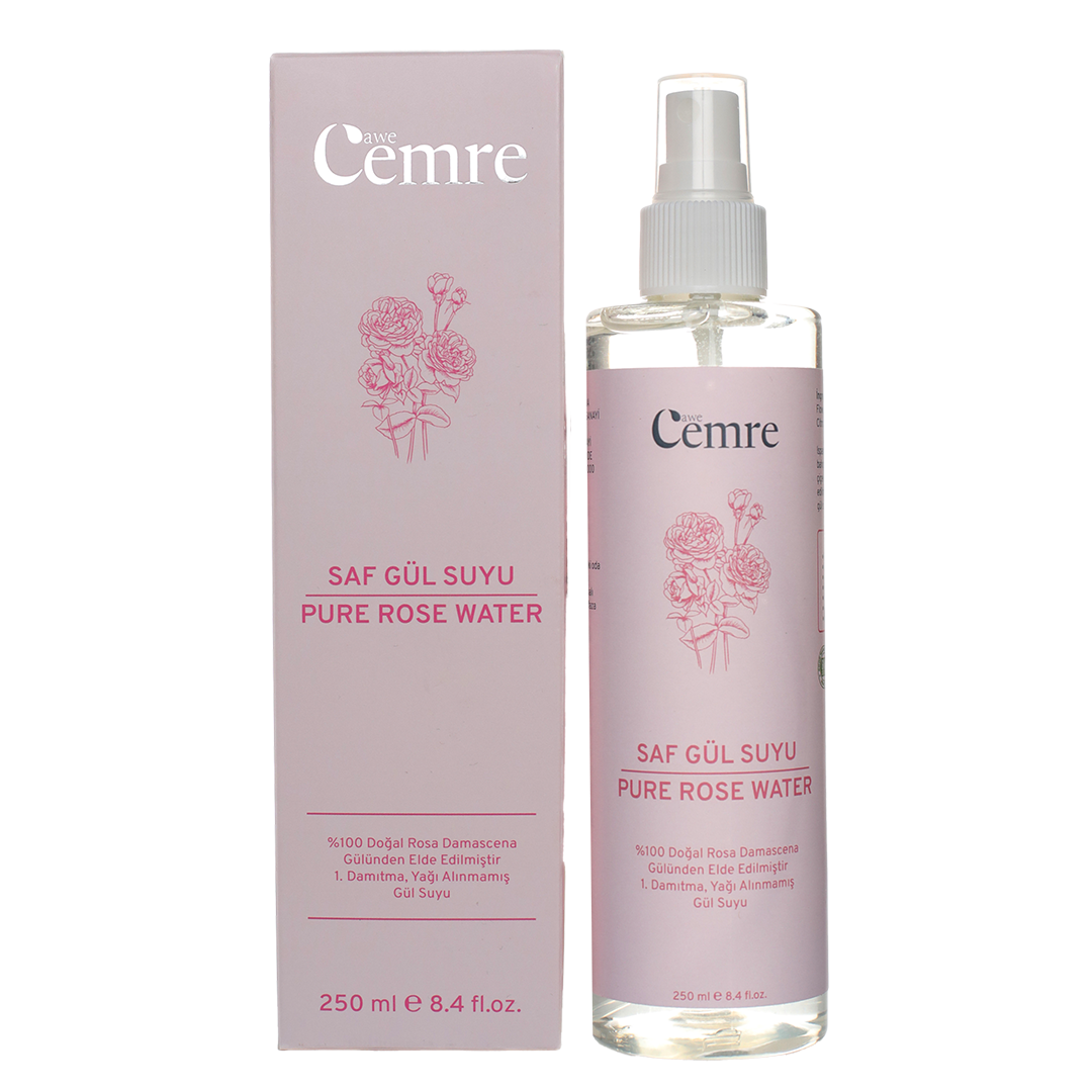 GÜL SUYU 250 ML (YAĞI ALINMAMIŞ 1. DİSTİLASYON)