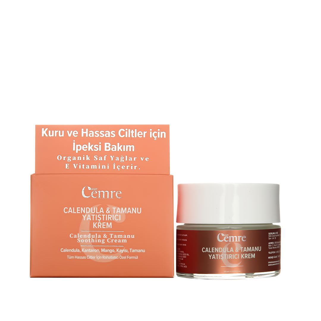 Calendula & Tamanu Yatıştırıcı Krem 50 ML