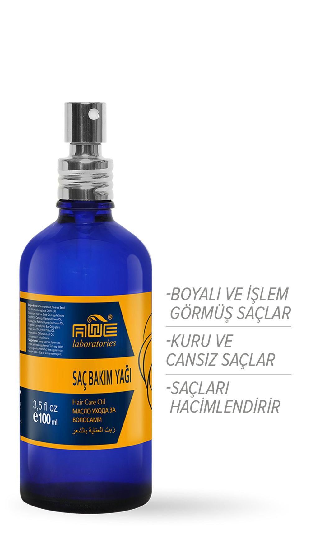 Saç Bakım Yağı 100 ML