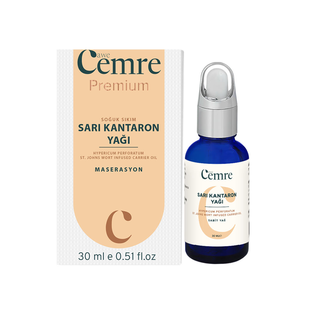 Kantaron Yağı 30 ml %100 Saf Maserasyon