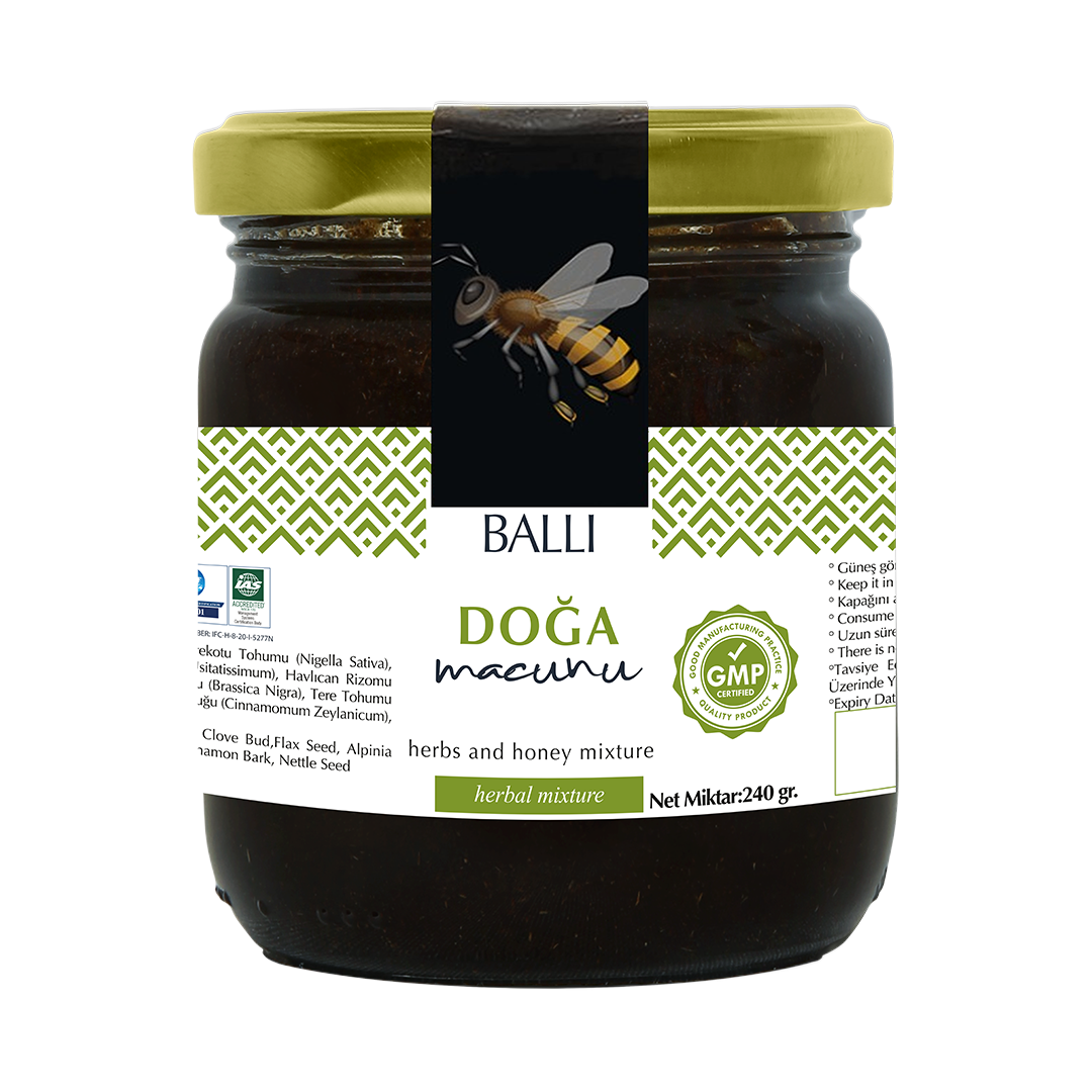 Doğa Macun Ballı Bitkisel Karışım 240 GR