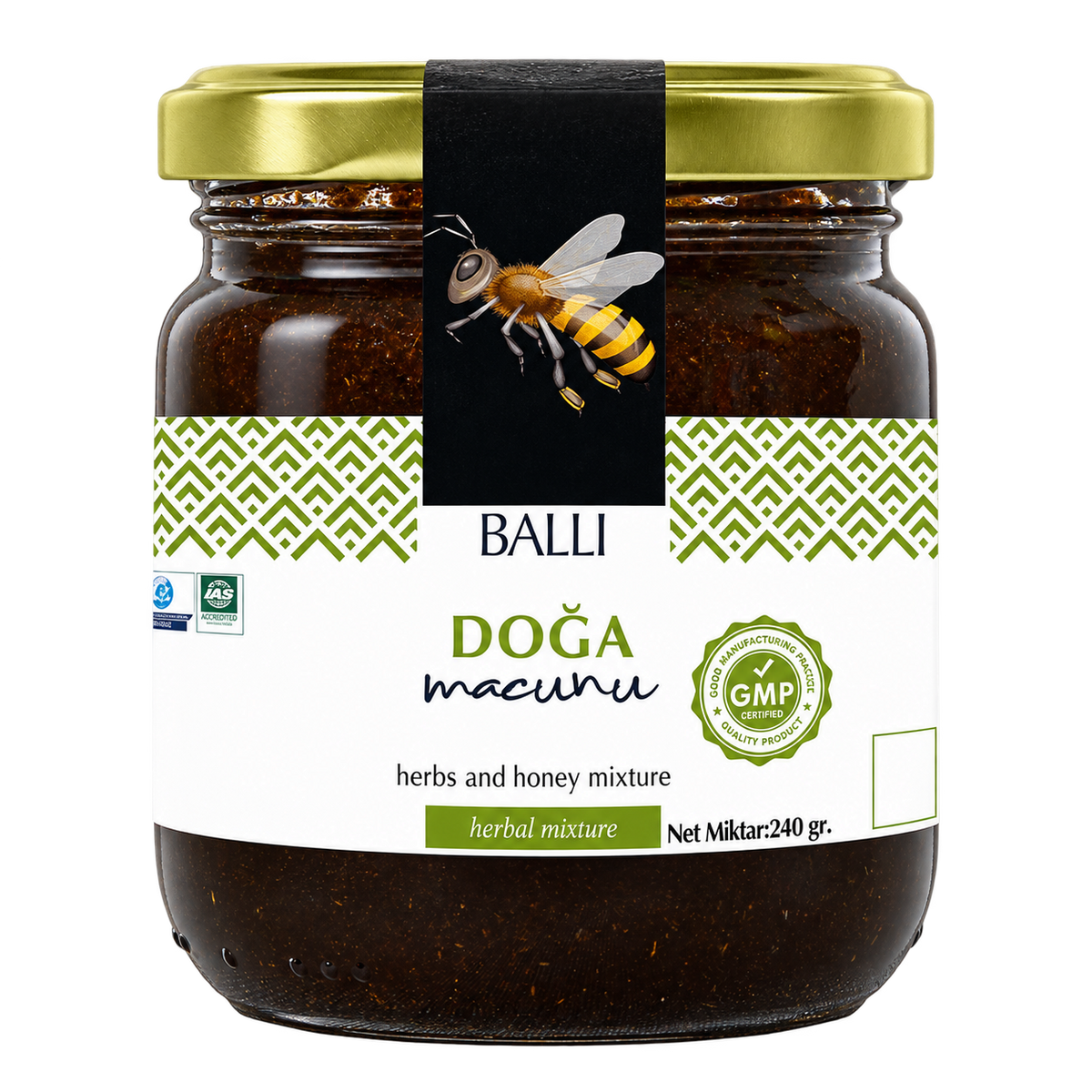 Doğa Macun Ballı Bitkisel Karışım 240 GR