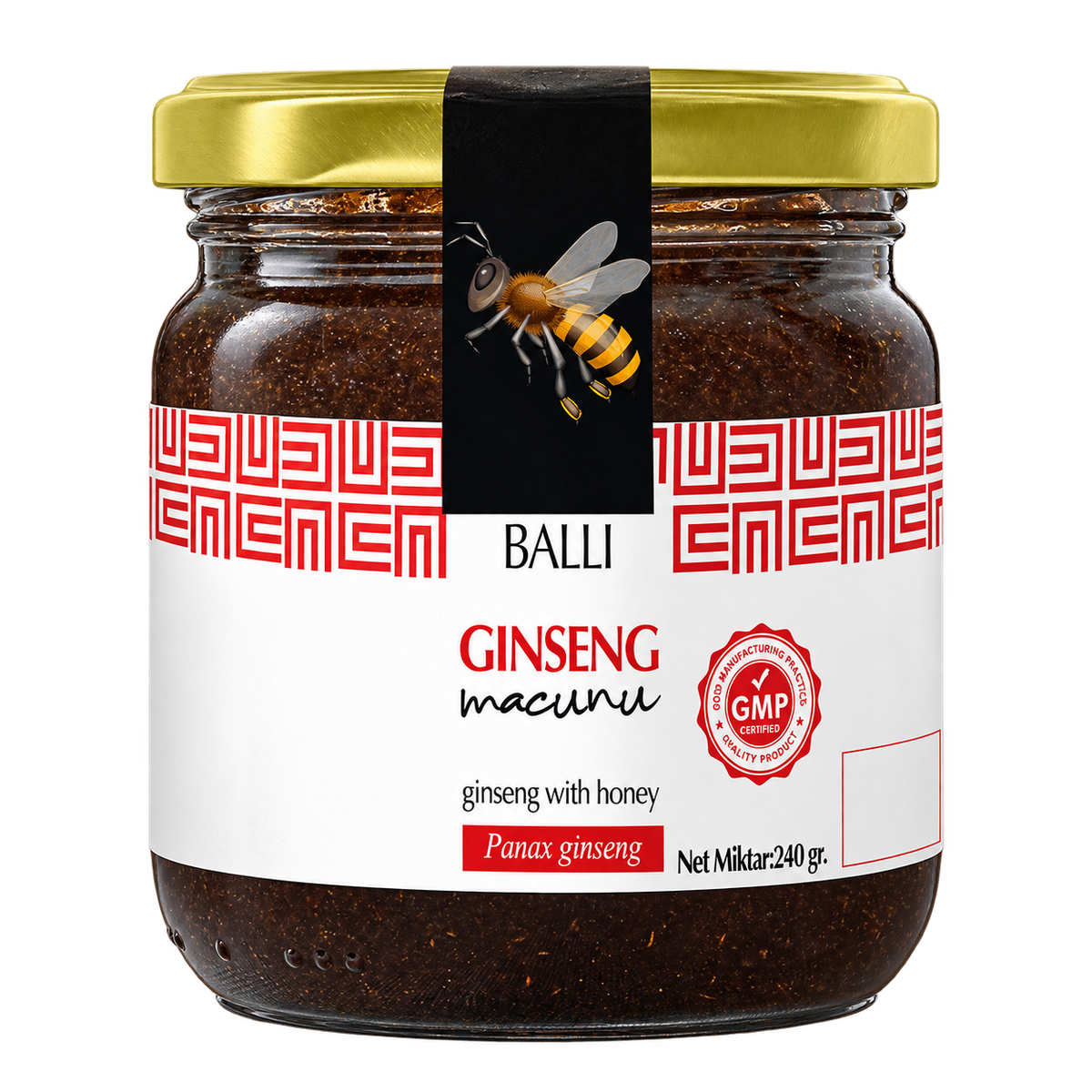 Ginseng Macunu (Kırmızı Kore Ginsengi) 240 GR