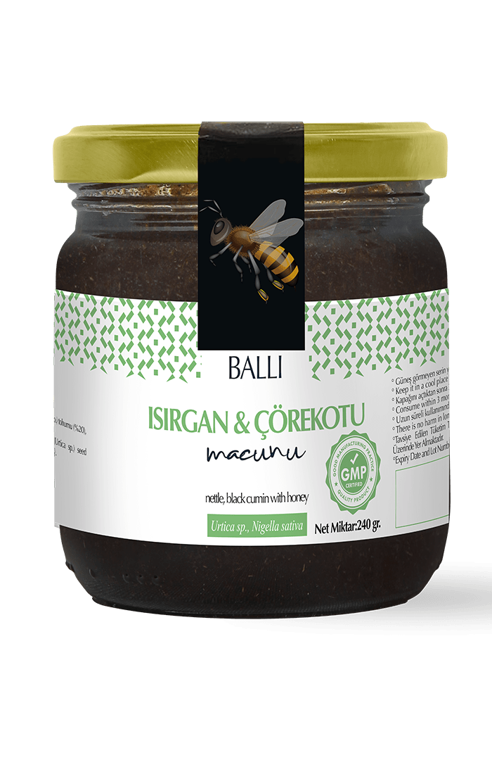 Isırgan+Çörekotu Macun / 240 GR