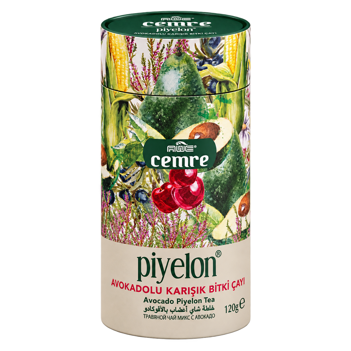 Piyelon - Avokadolu Karışık Bitki Çayı 120 GR