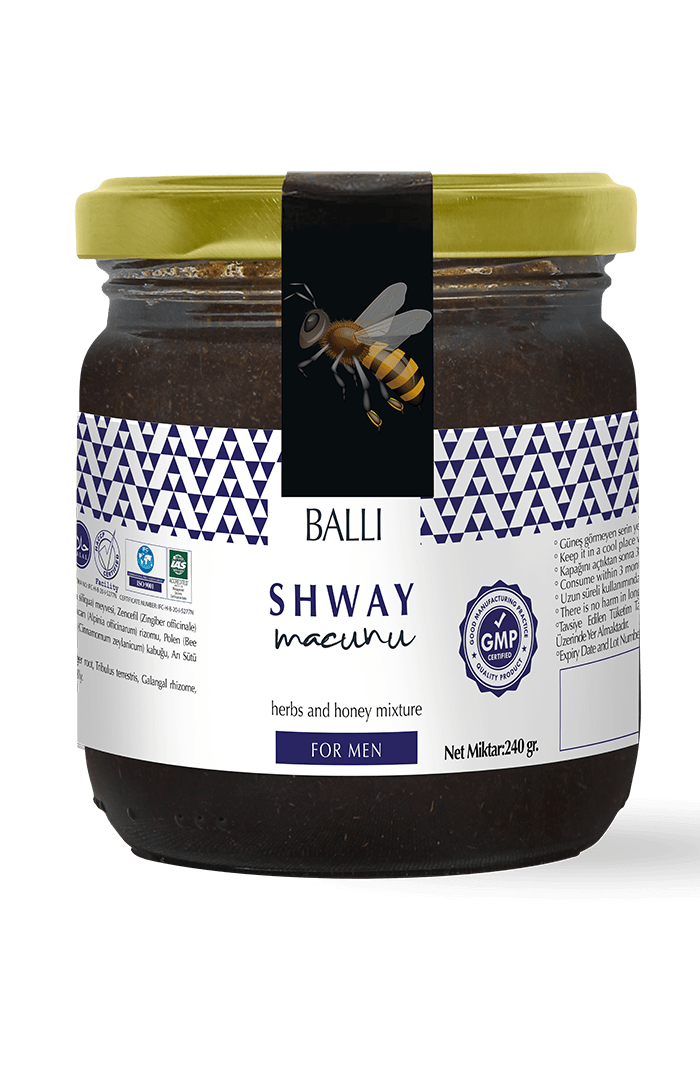 Shway Macun / Erkekler İçin Güçlü Formül / Bitkisel Macun /240 GR