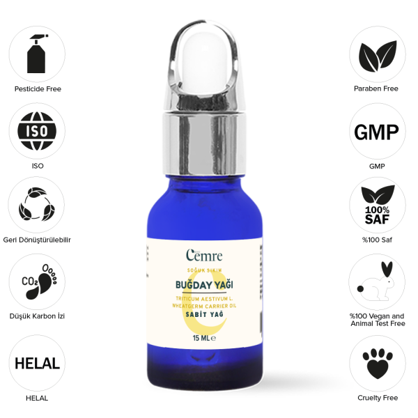 TOPTAN 6 lı Buğday Özü Yağı 15 Ml