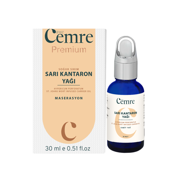 Kantaron Yağı 30 Ml %100 Saf Maserasyon