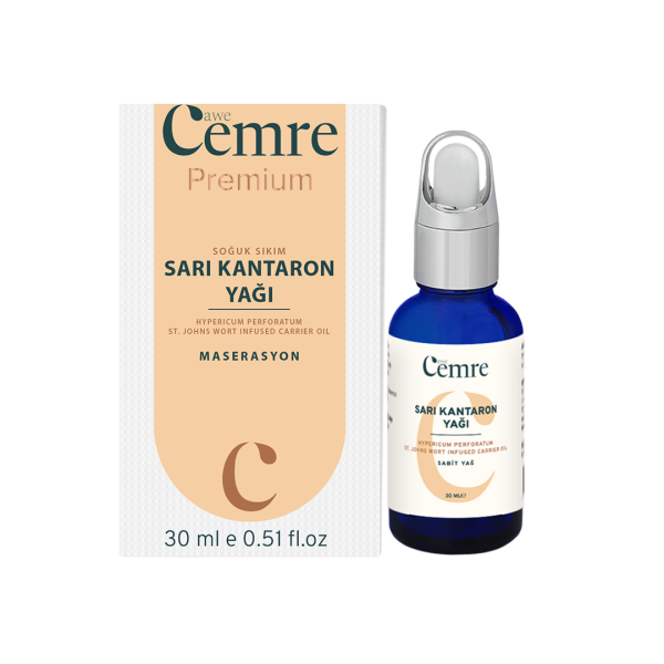 Kantaron Yağı 30 Ml %100 Saf Maserasyon