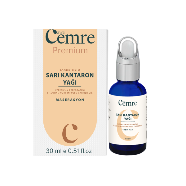Kantaron Yağı 30 Ml %100 Saf Maserasyon