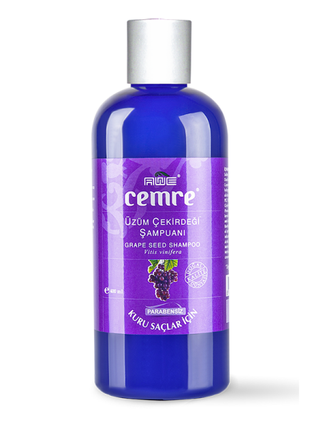 Üzüm Çekirdeği Şampuanı / Zayıf ve İnce Telli / Kuru Saçlar İçin/ 400 ML