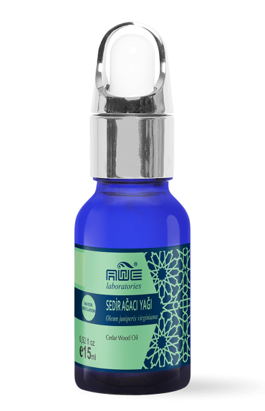 TOPTAN 6 lı Sedir Ağacı Uçucu Yağı 15 ml