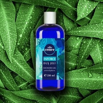 Inforce Duş Jeli - Eucalyptus (Ferahlatıcı Okaliptus Aromalı) 250 ml