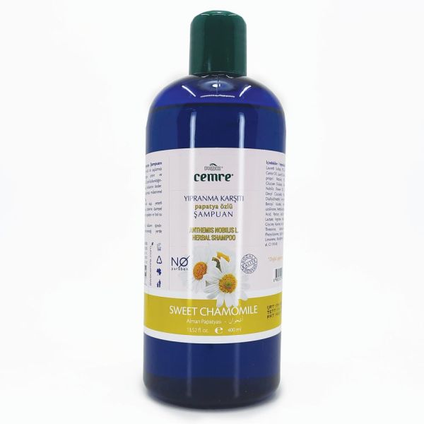 TOPTAN Papatya Şampuanı/ Yıpranma Karşıtı/ Boyalı, İşlem Görmüş Saçlar İçin/ Onarıcı, 400 ML