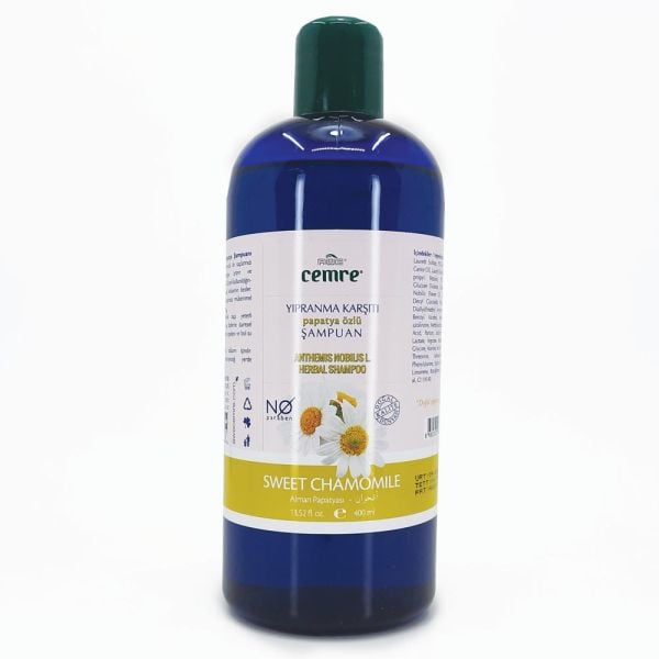 TOPTAN Papatya Şampuanı/ Yıpranma Karşıtı/ Boyalı, İşlem Görmüş Saçlar İçin 400 ML