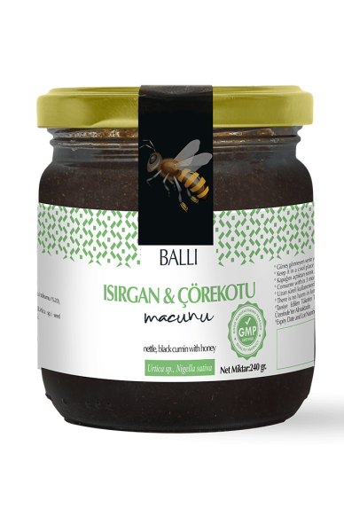 Isırgan+Çörekotu Macun / 240 gr