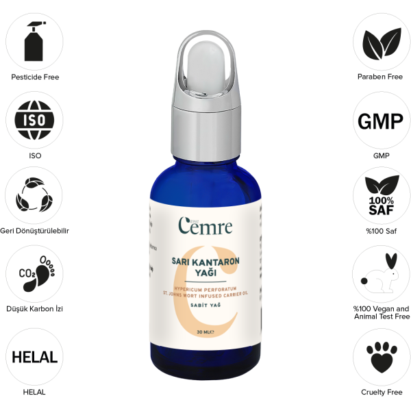 TOPTAN 6 lı Kantaron Yağı 30 Ml